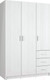 Миниатюра изображения товара Шкаф Евва УН-03-01/B (белый)