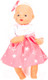 Миниатюра изображения товара Пупс Полесье Милый в платье / 71699 (мягконабивной)