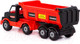 Миниатюра изображения товара Самосвал игрушечный Полесье Mammoet. Самосвал с полуприцепом / 68514