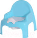 Миниатюра изображения товара Детский горшок Эльфпласт EP023 (голубой/белый)