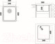Миниатюра изображения товара Мойка кухонная Ukinox Лофт LOB340.400-GT10P