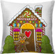 Миниатюра изображения товара Наволочка декоративная JoyArty Пряничный дом / sl_38356