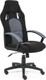 Миниатюра изображения товара Кресло геймерское Tetchair Driver флок/ткань (черный/серый)