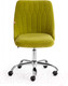 Миниатюра изображения товара Кресло офисное Tetchair Swan флок (оливковый)