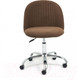 Миниатюра изображения товара Кресло офисное Tetchair Melody флок (коричневый)