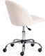 Миниатюра изображения товара Кресло офисное Tetchair Melody флок (молочный)