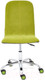 Миниатюра изображения товара Кресло офисное Tetchair Rio флок/кожзам (оливковый/металлик)