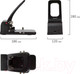 Миниатюра изображения товара Дырокол Brauberg Heavy Duty / 226869 (черный)