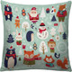 Миниатюра изображения товара Наволочка декоративная JoyArty Новогодние зверюшки / sl_380868