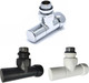 Миниатюра изображения товара Вентильный кран Luxon Угловой 3/4x1/2" / 4703 White