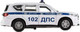 Миниатюра изображения товара Автомобиль игрушечный Технопарк Infiniti Qx80 Полиция / QX80-12POL-WH