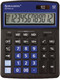 Миниатюра изображения товара Калькулятор Brauberg Extra-12-BKBU / 250472 (черный/синий)