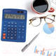 Миниатюра изображения товара Калькулятор Brauberg Extra-12-BU / 250482 (синий)