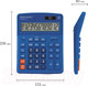 Миниатюра изображения товара Калькулятор Brauberg Extra-12-BU / 250482 (синий)
