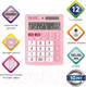Миниатюра изображения товара Калькулятор Brauberg Ultra Pastel-12-PK / 250503 (розовый)