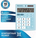 Миниатюра изображения товара Калькулятор Brauberg Ultra Pastel-08-LB / 250513 (голубой)