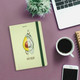 Миниатюра изображения товара Записная книжка Brauberg Avocado / 113733