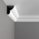 Миниатюра изображения товара Плинтус потолочный Orac Decor Fluxus Ulf Moritz C370