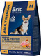 Миниатюра изображения товара Сухой корм для собак Brit Premium Dog Adult Medium с курицей / 5049950 (3кг)