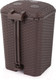 Миниатюра изображения товара Мусорное ведро Альтернатива Плетенка / М7996 (венге)