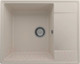 Миниатюра изображения товара Мойка кухонная Ulgran Quartz Prima 605-02 (лен)