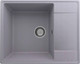 Миниатюра изображения товара Мойка кухонная Ulgran Quartz Prima 605-05 (бетон)
