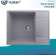 Миниатюра изображения товара Мойка кухонная Ulgran Quartz Prima 605-05 (бетон)