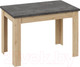 Миниатюра изображения товара Обеденный стол ТриЯ Промо тип 4 (дуб крафт золотой/ателье темное)