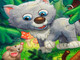 Миниатюра изображения товара Пазл Baby Toys First Puzzle Волчонок / 04294 (16эл)