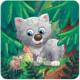 Миниатюра изображения товара Пазл Baby Toys First Puzzle Волчонок / 04294 (16эл)
