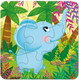Миниатюра изображения товара Пазл Baby Toys First Puzzle Слоненок / 04155 (9эл)