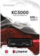 Миниатюра изображения товара SSD диск Kingston KC3000 512GB NVMe M.2 (SKC3000S/512G)