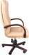 Миниатюра изображения товара Кресло офисное Деловая обстановка Атлант Экстра кожа люкс (орех/желто-бежевый)