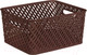 Миниатюра изображения товара Корзина Альтернатива Плетенка / М3503 (коричневый)