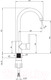 Миниатюра изображения товара Мойка кухонная со смесителем Deante ZRCA2113