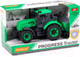 Миниатюра изображения товара Трактор игрушечный Полесье сельскохозяйственный Прогресс инерционный / 91239 (зеленый)