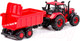 Миниатюра изображения товара Трактор игрушечный Полесье Belarus с прицепом / 91321