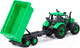 Миниатюра изображения товара Трактор игрушечный Полесье Прогресс с прицепом / 91284 (зеленый)