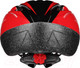 Миниатюра изображения товара Защитный шлем Indigo Sport IN318 (р-р 51-55, черный/красный)