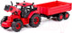 Миниатюра изображения товара Трактор игрушечный Полесье Belarus с бортовым прицепом / 91345