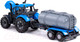 Миниатюра изображения товара Трактор игрушечный Полесье Прогресс с прицепом-цистерной инерционный / 91550 (синий)