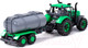 Миниатюра изображения товара Трактор игрушечный Полесье Прогресс с прицепом-цистерной / 91567 (зеленый)