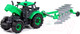 Миниатюра изображения товара Трактор игрушечный Полесье Прогресс с плугом инерционный / 91307 (зеленый)