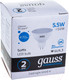 Миниатюра изображения товара Лампа Gauss Elementary GU5.3 5.5W 6500К / 13536
