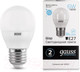 Миниатюра изображения товара Лампа Gauss Elementary Globe E27 6W 6500K / 53236