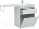Миниатюра изображения товара Тумба с умывальником Aquanet Токио 130 R / 239303