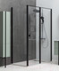 Миниатюра изображения товара Душевой уголок Allen Brau Priority 140x90 / 269546 (черный браш)