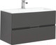 Миниатюра изображения товара Тумба с умывальником Aquanet Алвита 90 / 242609