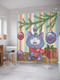 Миниатюра изображения товара Шторка-занавеска для ванны JoyArty Отражение в украшениях / sc_19392