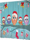Миниатюра изображения товара Шторка-занавеска для ванны JoyArty Совы на празднике / sc_20078